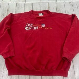 vintage Puma Kansas City Chiefs NFL embroidered sweatshirt Sz XL